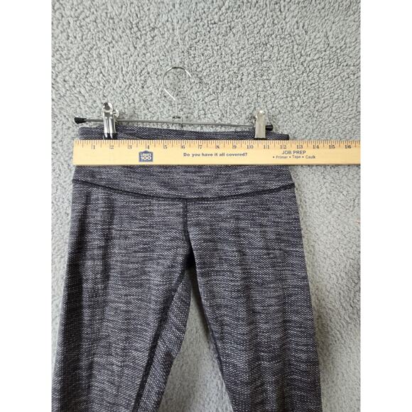 Wmns Lululemon Gray Heather Wunder Under High Rise Leggings Sz 4 - Picture 5 of 6